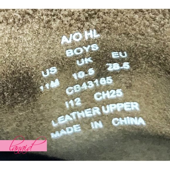 BUNDLE Sperry Bluefish LC Top-Sider A/O H&L Brown Tan Boys Kids Boat Shoes 9 11 - Picture 7 of 8